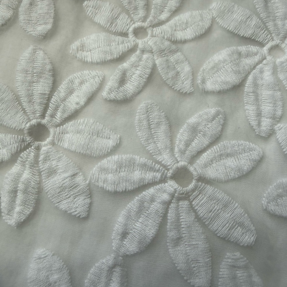 Beautiful Embroidered 5T Easter White Floral Dress - Picture 5 of 5